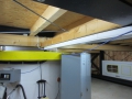 Kabel vom Router zum Technikschrank